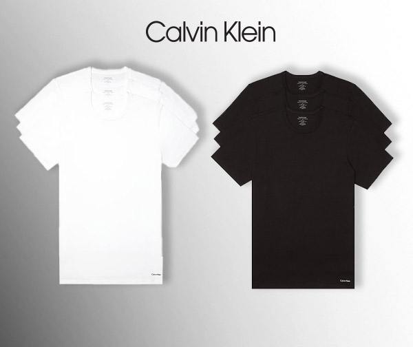 מארז 3 חולצות טישרט לגבר CALVIN KLEIN