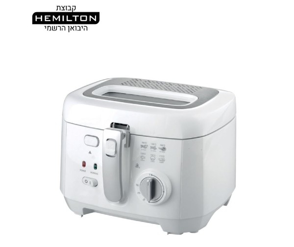 סיר טיגון 2.5L מיכל נשלף + פילטר- כולל משלוח עד הבית!