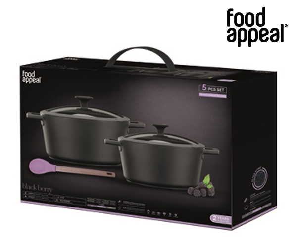 סט 5 חלקים BLACKBERRY מבית FOOD APPEAL