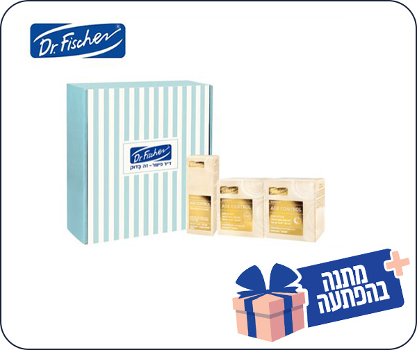 מארז אנטי אייג'ינג מבית ד"ר פישר מארז אנטי אייג'ינג מבית ד"ר פישר