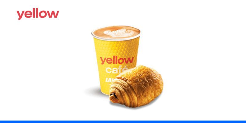 קפה ומאפה ברשת YELLOW