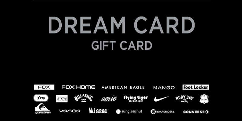 תו קנייה בשווי 200 ₪ - DREAM CARD