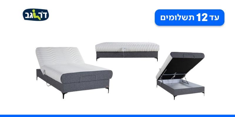 מיטת נוער מתכווננת חשמלית INFO - ד"ר גב