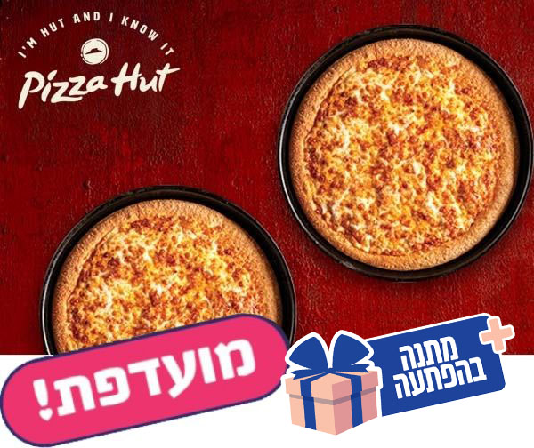 2 פיצות משפחתיות