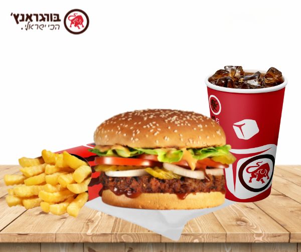ארוחת ראנץ' טבעוני ברשת בורגראנץ'