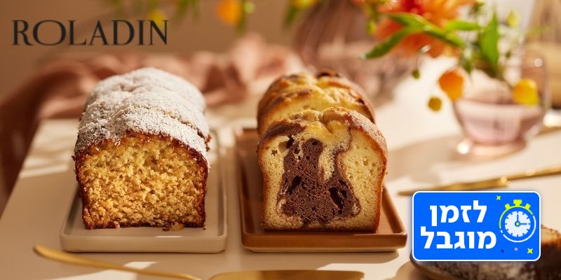 עוגה בחושה כשרה לפסח ברשת רולדין