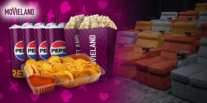 יום המשפחה -נאצוס גדול + 4 כוסות ריפיל + 2 פופקורן קטן