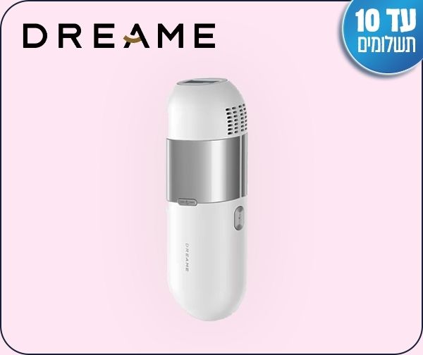 מכשיר לייזר IPL להסרת שיער מבית DREAME - יבואן רשמי מכשיר לייזר IPL להסרת שיער מבית DREAME - יבואן רשמי
