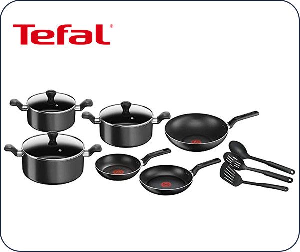 סט סירים ומחבתות 12 חלקים TEFAL