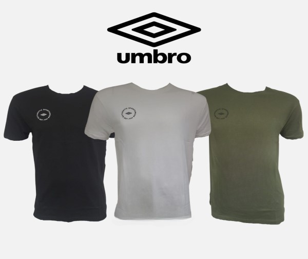 מארז שתי חולצות UMBRO(עם סמל בצד החולצה)