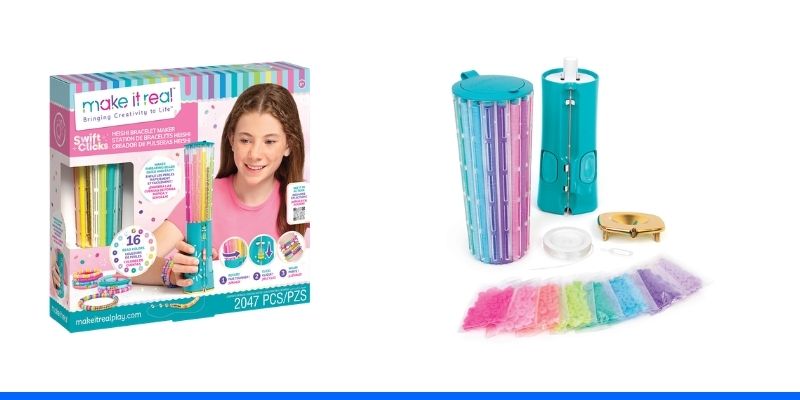 ערכת יצירה לילדים "מכונת צמידים בקליק"