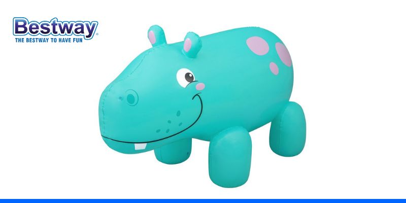 משפריץ מים מתנפח - היפופוטם