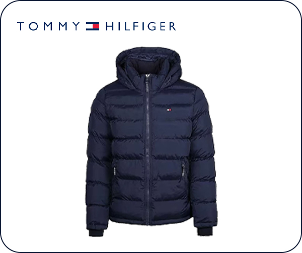 מעיל כחול לגברים מבית Tommy Hilfiger