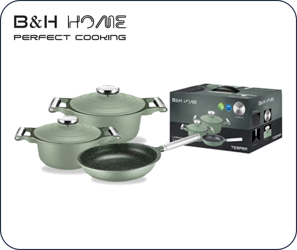 סט סירים 5 חלקים מבית B&H HOME סט סירים 5 חלקים מבית B&H HOME
