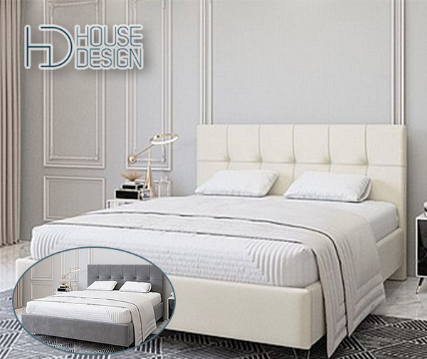 מיטה זוגית מרופדת בעיצוב מודרני - דגם ניו יורק