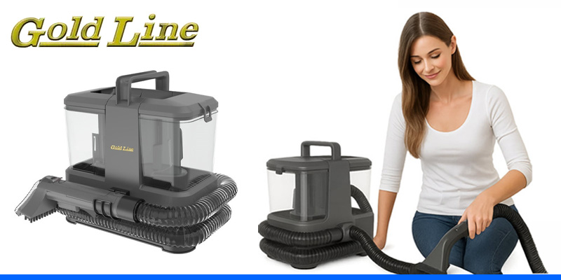 מכשיר ניקוי ריפודים חשמלי שואב/שוטף ATL-2320 מבית Gold Line