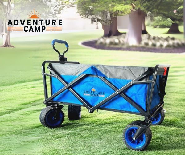 עגלת קמפינג מתקפלת עם גלגלי "ג'יפ" ADVENTURE CAMP