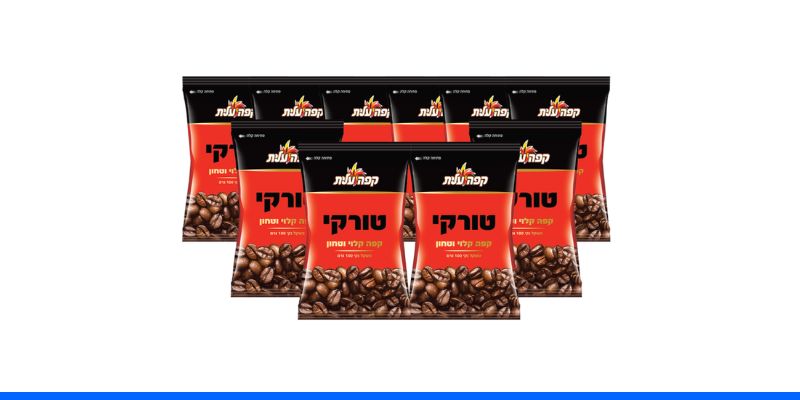 מארז 10 יחידות קפה טורקי קלאסי
