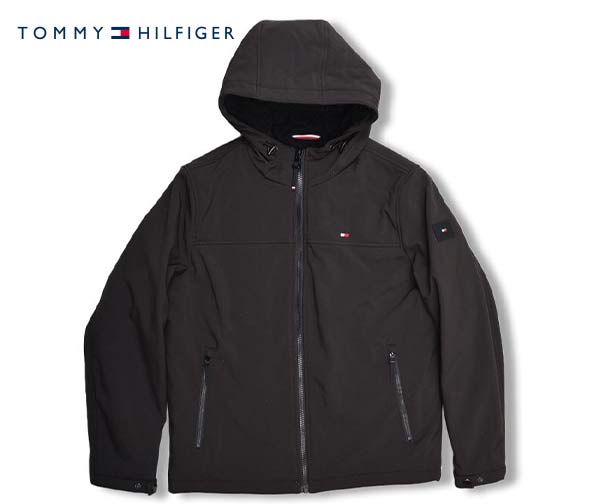 SOFT SHELL מרופד כולל פרווה לגבר   - TOMMY HILFIGER