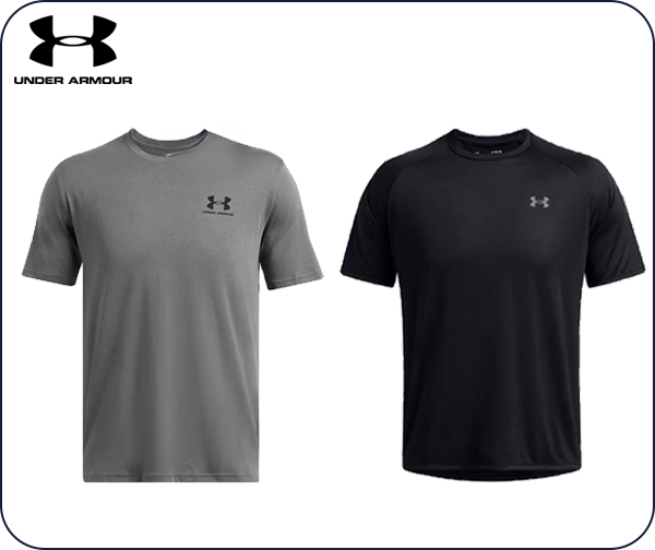 2 חולצות דרייפיט UNDER ARMOUR