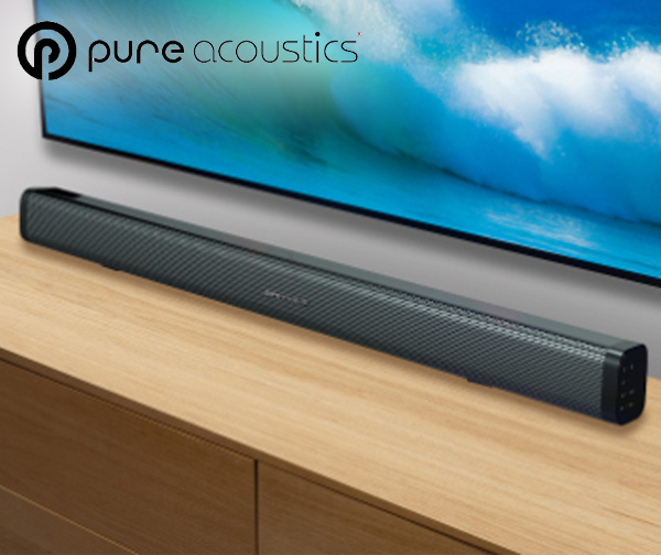 PURE ACOUSTICS -75W HDMI מקרן קול חיבור אופטי