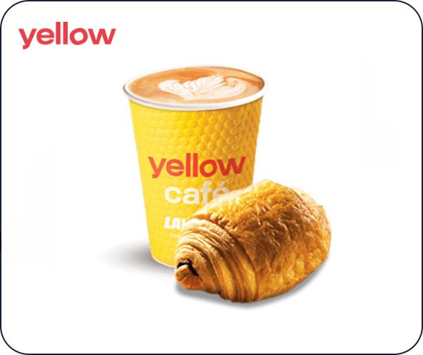 קפה ומאפה ברשת YELLOW