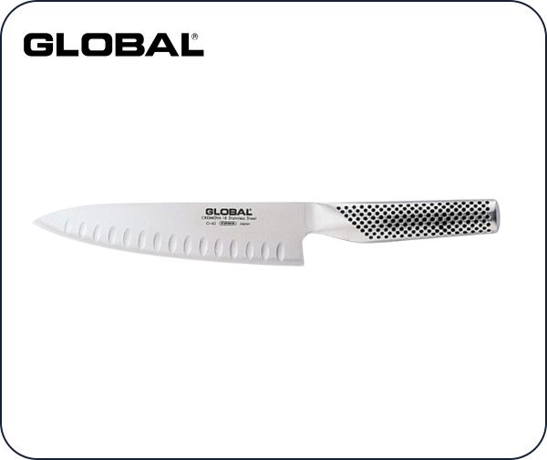 סכין שף חריצים 18 ס"מ מבית GLOBAL סכין שף חריצים 18 ס"מ מבית GLOBAL