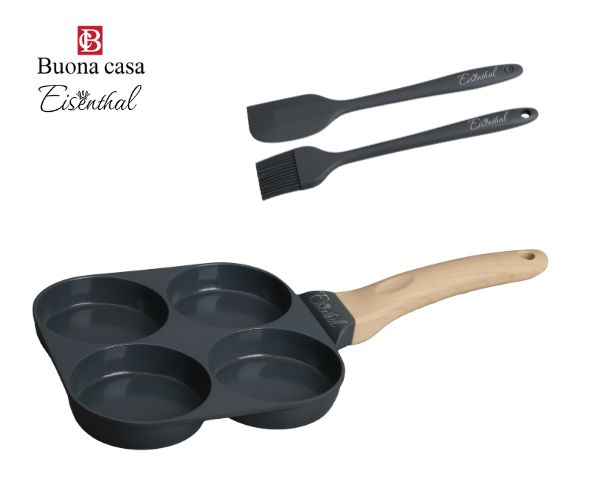מחבת פנקייקים נונסטיק בעיצוב וינטג' מבית Eisenthal