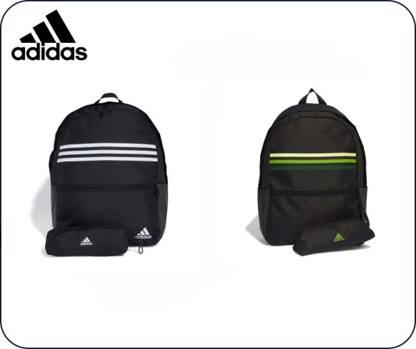 תיק בית ספר + קלמר מבית ADIDAS תיק בית ספר + קלמר מבית ADIDAS