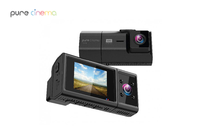מצלמת דרך לרכב באיכות 4K עם 2 עדשות SONY ו- WIFI