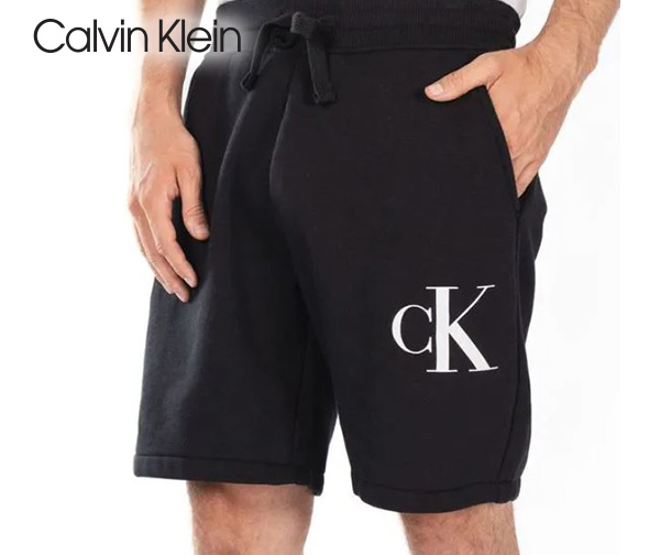מכנסי גברים FLEECE SHORT מבית Calvin Klein