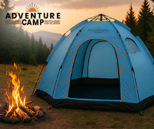 אוהל פתיחה מהירה ל-8 אנשים מבית Adventure Camp אוהל פתיחה מהירה ל-8 אנשים מבית Adventure Camp