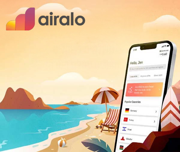 airalo - שובר לרכישת Airmoney בשווי 10 $