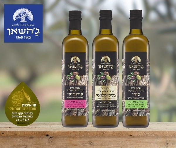 מארז שלישיית בקבוקי שמן זית כתית מעולה מסדרת הפרימיום - משק ג'השאן מארז שלישיית בקבוקי שמן זית כתית מעולה מסדרת הפרימיום - משק ג'השאן