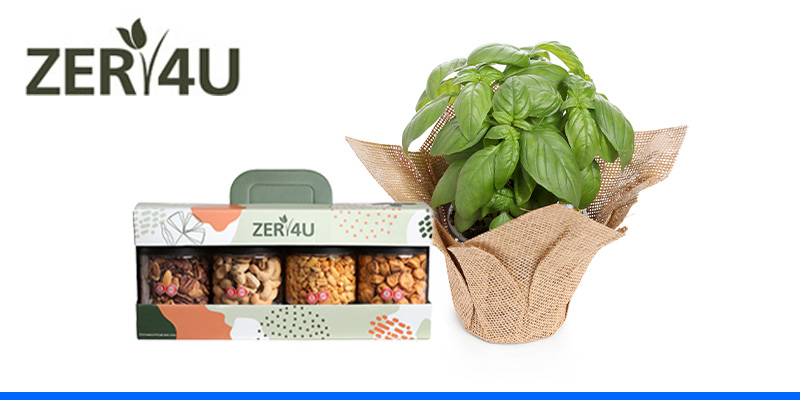 מארז מיקס מלוח ועציץ תבלין ZER4U