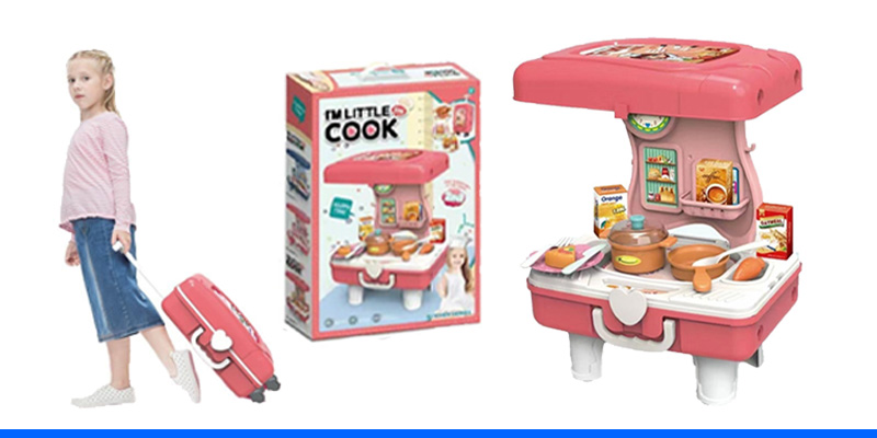 מזוודת בישול מתקפלת למזוודת טרולי