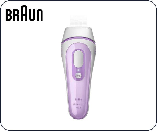 מסיר שיער בטכנולוגיית IPL דגם Pro 3 בראון