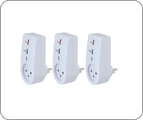 מארז 3 יח' מגן ברקים + השהייה אוניברסלי