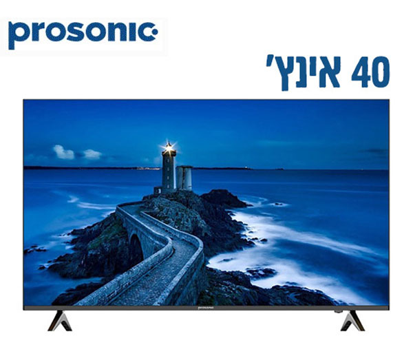 מסך לד “40 FULL HD Smart 4040 webOS22 Prosonic