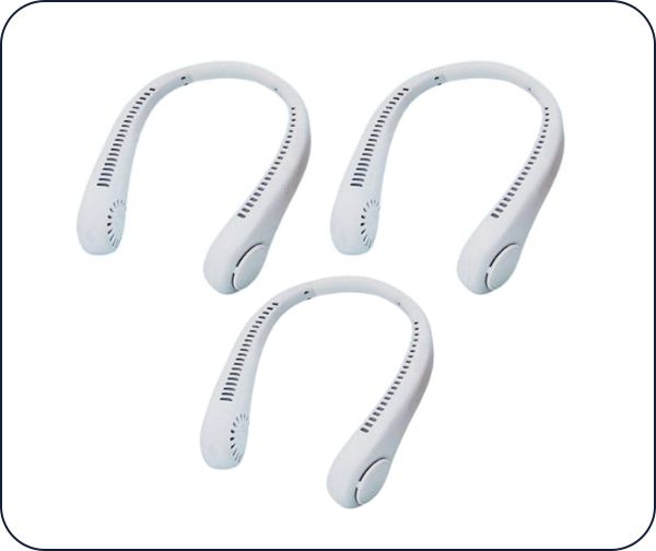 3 מאווררים ניידים לצוואר