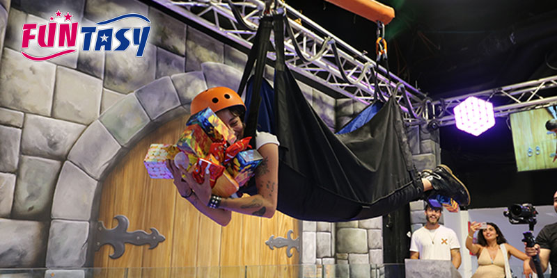 המנוף האנושי Funtasy בICE MALL אילת
