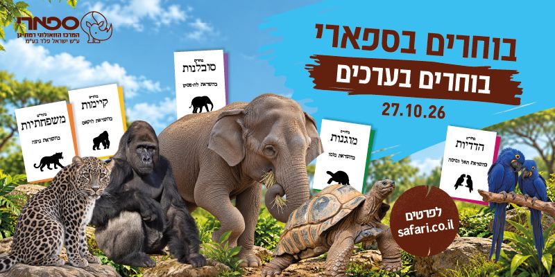 ספארי - כרטיס כניסה