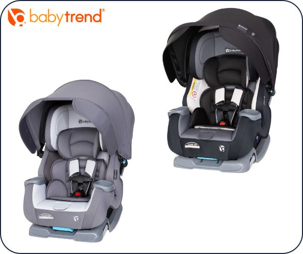 כסא בטיחות משולב בוסטר 4 ב-1 דגם Cover Me מבית Baby Trend
