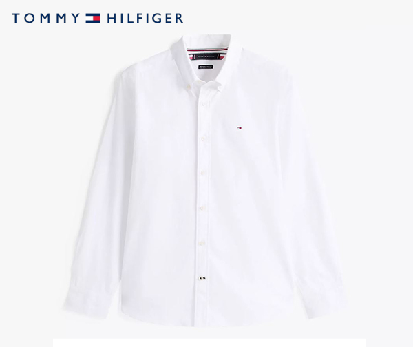 חולצה מכופתרת לגבר - TOMMY HILFIGER