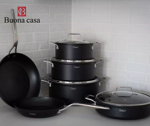 סט סירים 10 חלקים BERLIN EISENTHAL מבית Buona Casa