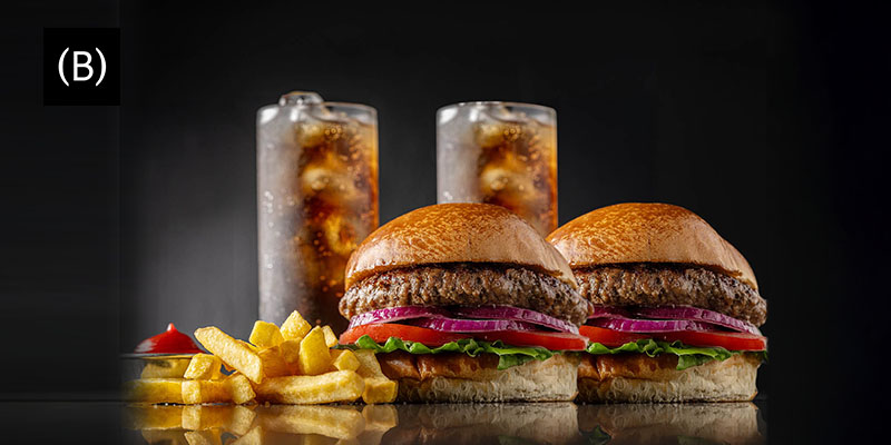 Burgers Bar - ארוחה זוגית (220 גרם)