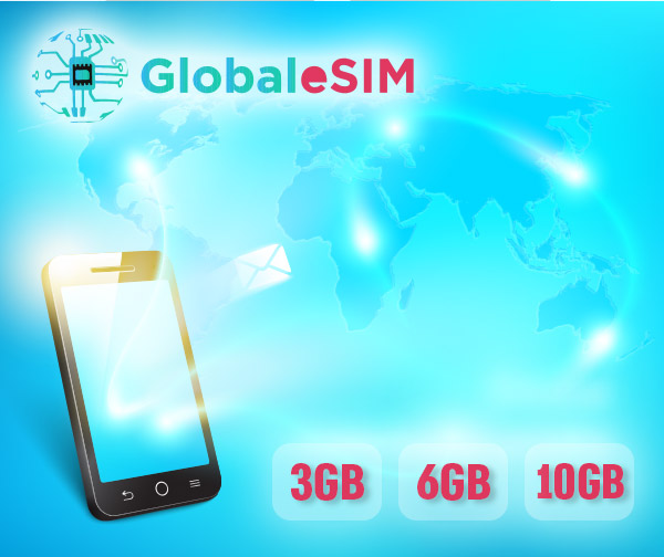 eSIM- חבילות גלישה סלולרית בחו"ל