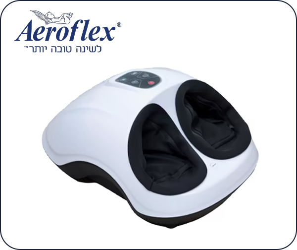 מכשיר לעיסוי מקצועי בכפות הרגליים מבית Aeroflex מכשיר לעיסוי מקצועי בכפות הרגליים מבית Aeroflex