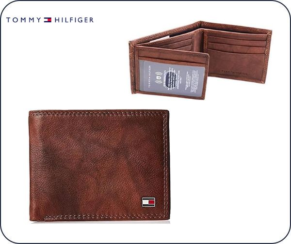 ארנק עור איכותי לגבר TOMMY HILFIGER