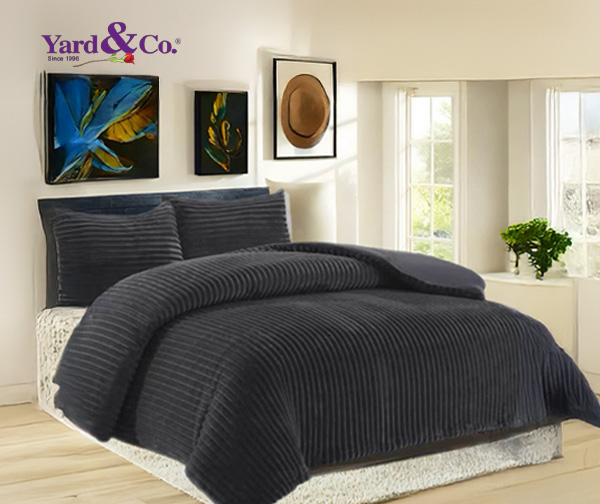 מצעים באריגת קורדרוי מבית Yard&co